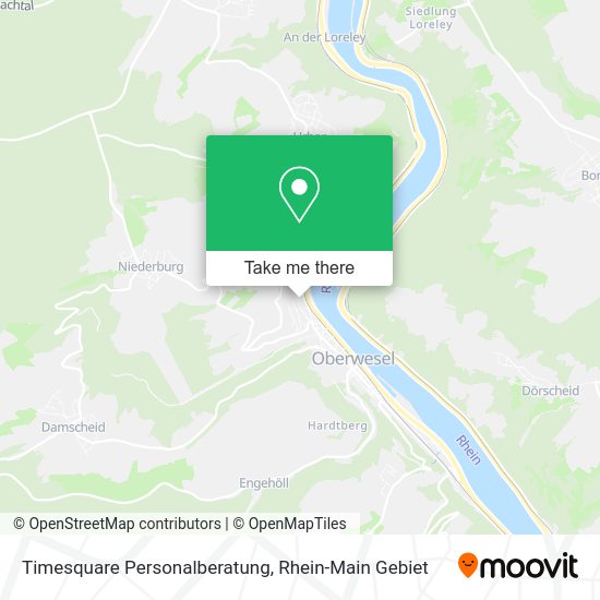Карта Timesquare Personalberatung