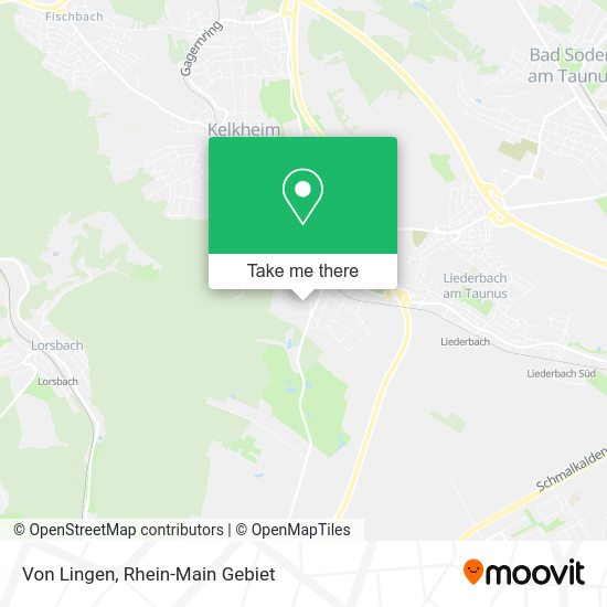 Карта Von Lingen
