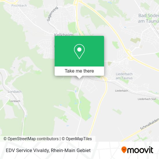Карта EDV Service Vivaldy