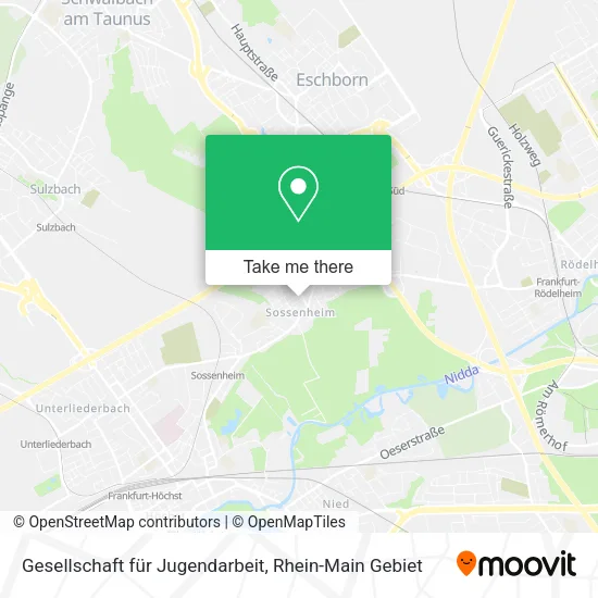 Карта Gesellschaft für Jugendarbeit