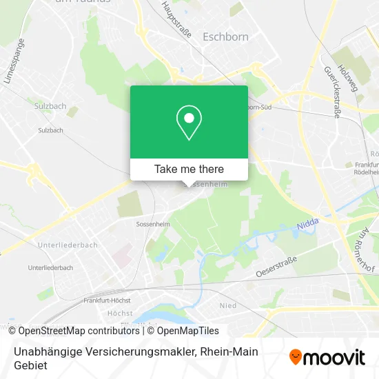 Карта Unabhängige Versicherungsmakler