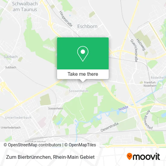 Карта Zum Bierbrünnchen