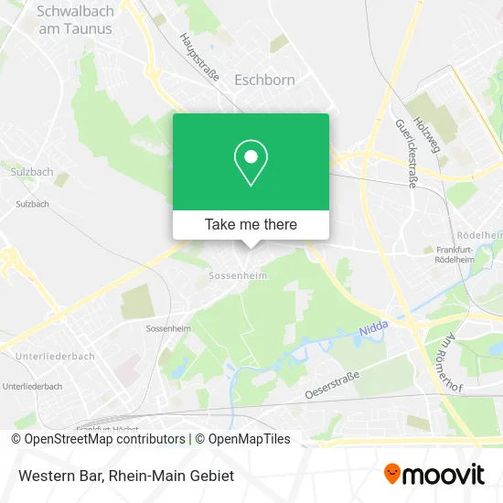 Карта Western Bar