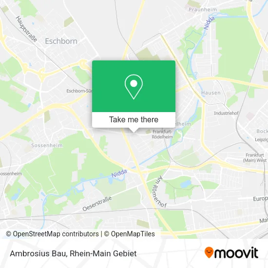 Карта Ambrosius Bau