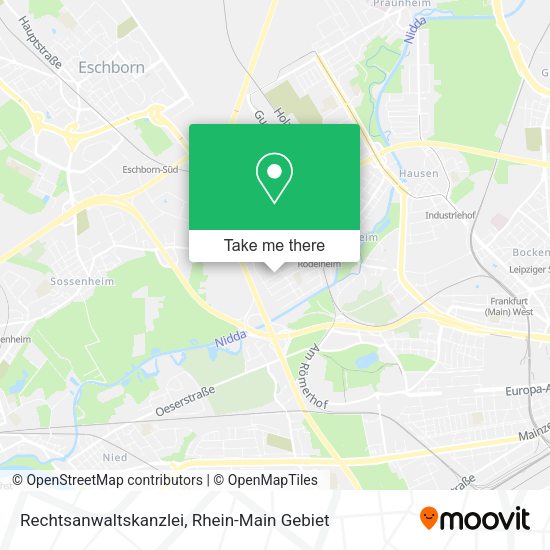 Карта Rechtsanwaltskanzlei