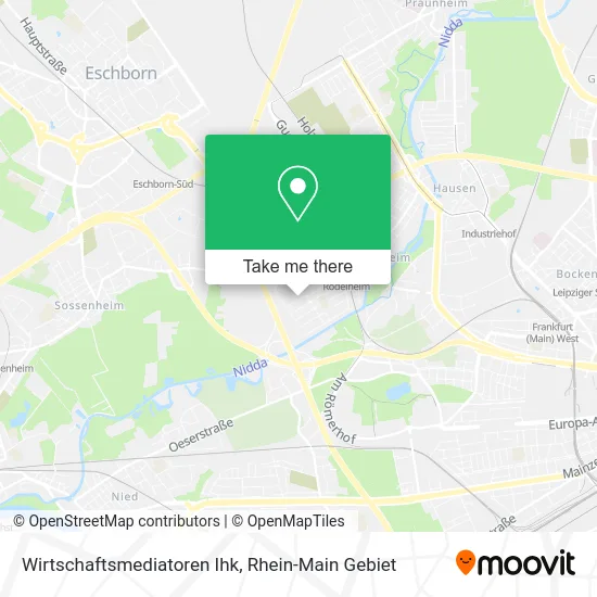 Карта Wirtschaftsmediatoren Ihk