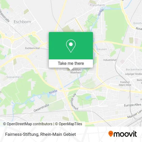 Fairness-Stiftung map