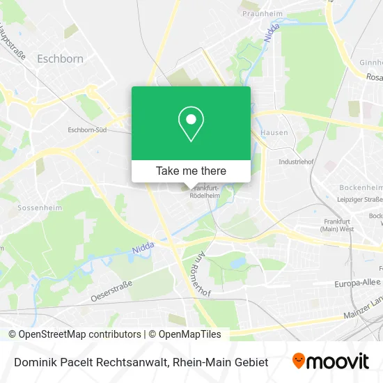 Dominik Pacelt Rechtsanwalt map
