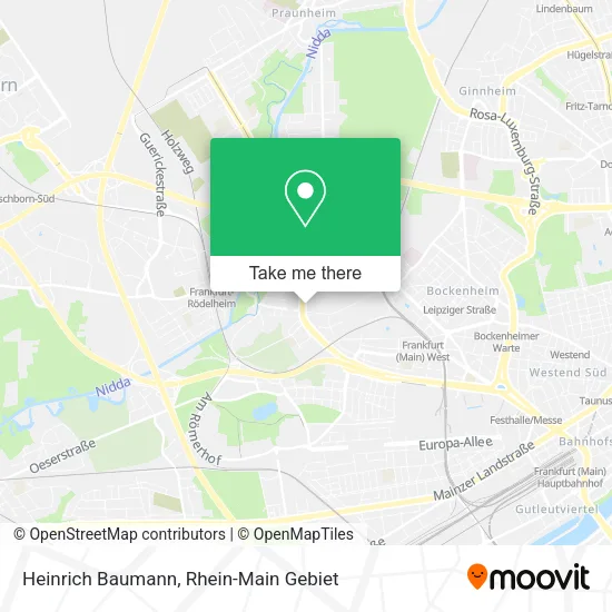 Карта Heinrich Baumann