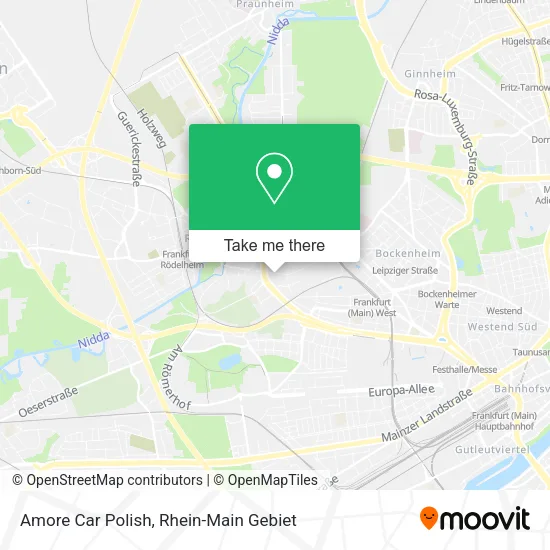 Карта Amore Car Polish