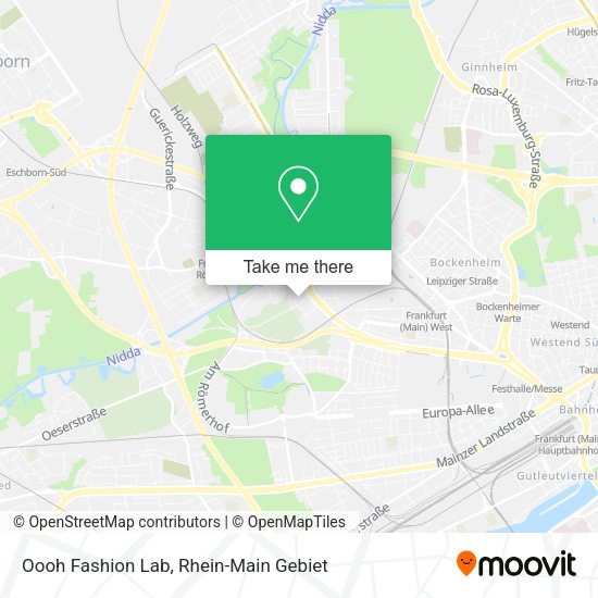 Карта Oooh Fashion Lab