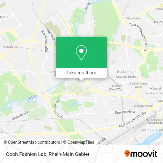 Карта Oooh Fashion Lab