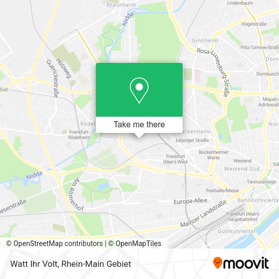 Карта Watt Ihr Volt