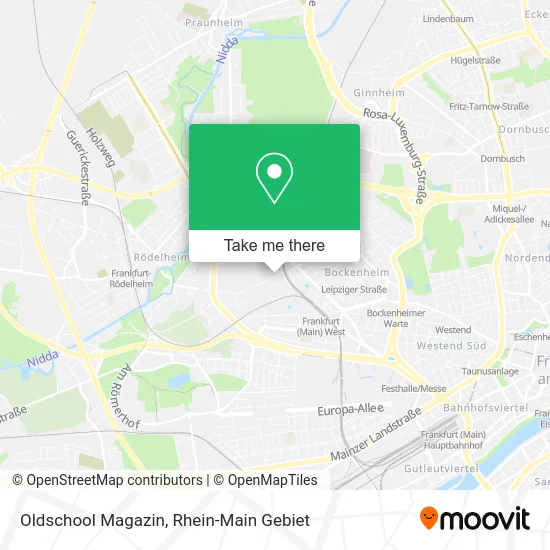 Карта Oldschool Magazin