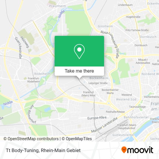 Карта Tt Body-Tuning