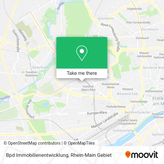 Карта Bpd Immobilienentwicklung