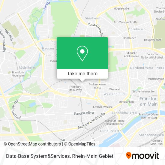 Data-Base System&Services map