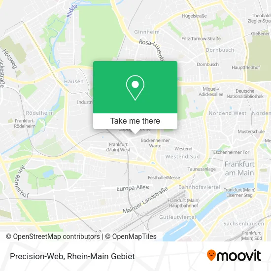 Карта Precision-Web