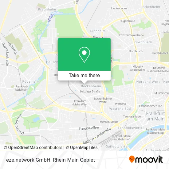 Карта eze.network GmbH