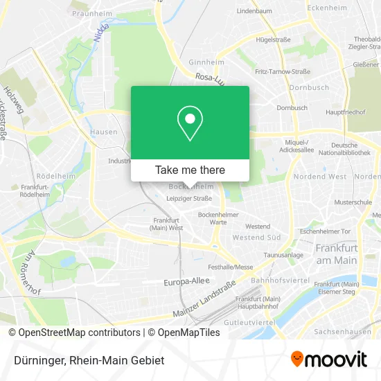 Карта Dürninger