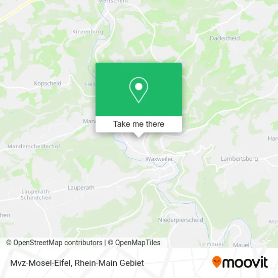 Карта Mvz-Mosel-Eifel