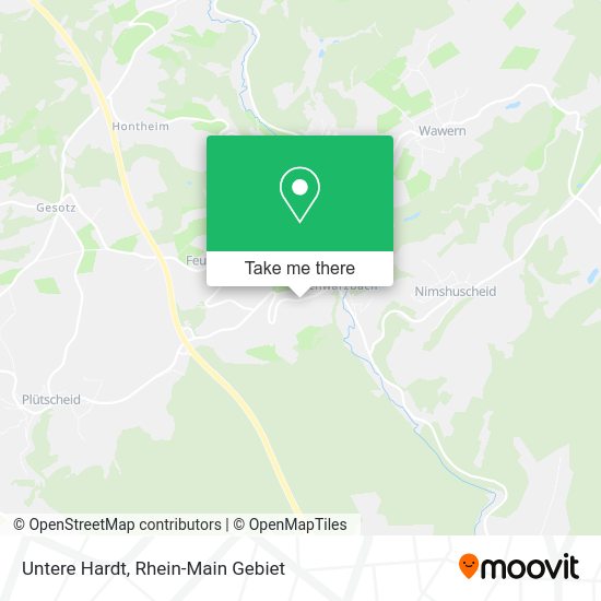 Карта Untere Hardt