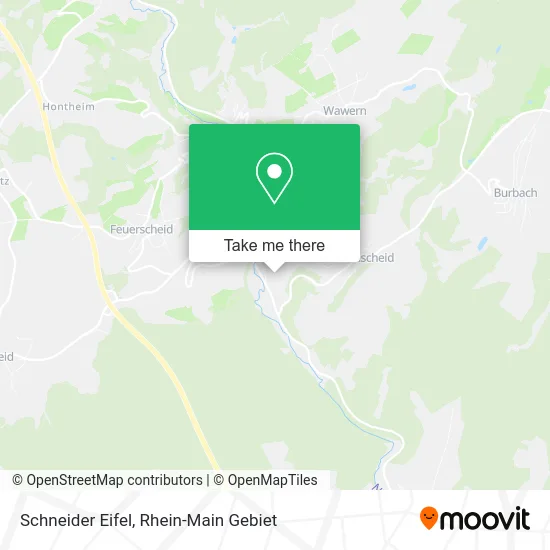 Карта Schneider Eifel