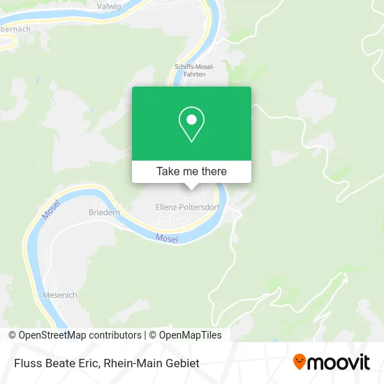 Fluss Beate Eric map