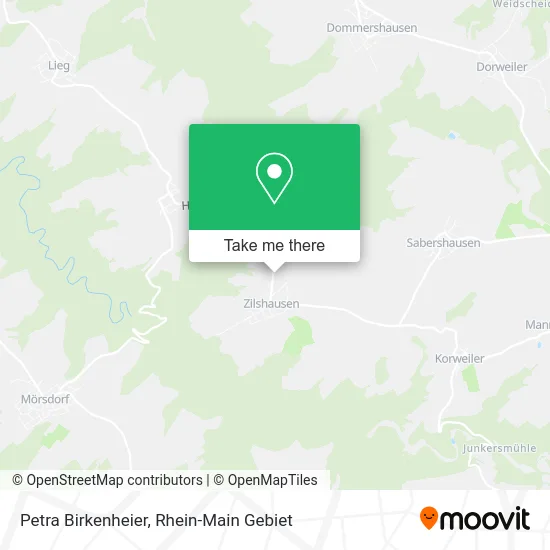 Карта Petra Birkenheier