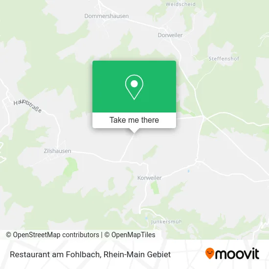 Карта Restaurant am Fohlbach