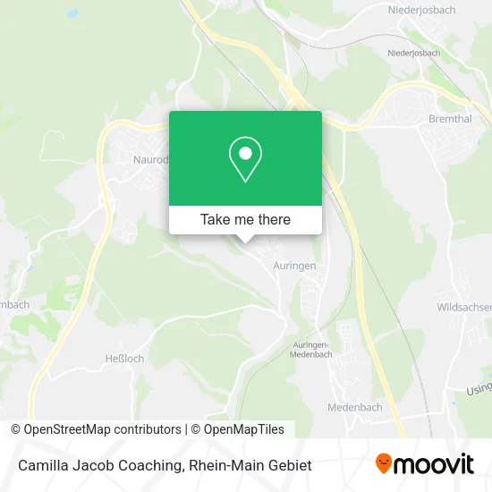 Карта Camilla Jacob Coaching