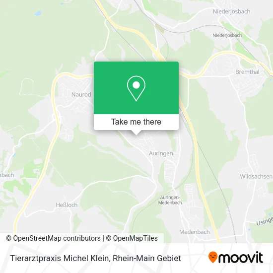 Карта Tierarztpraxis Michel Klein