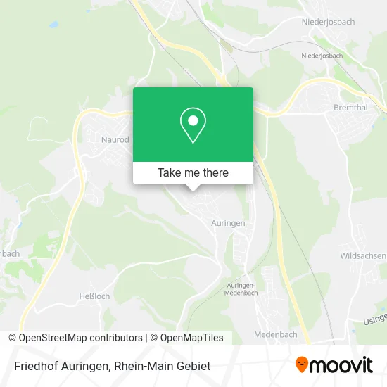 Карта Friedhof Auringen