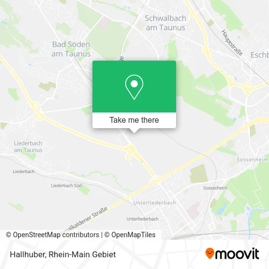 Карта Hallhuber