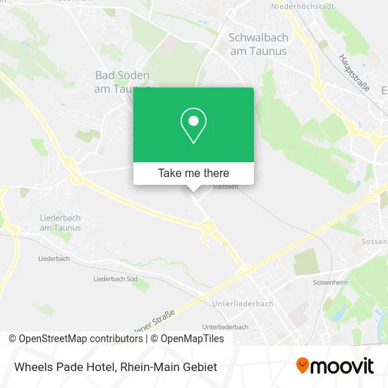 Карта Wheels Pade Hotel