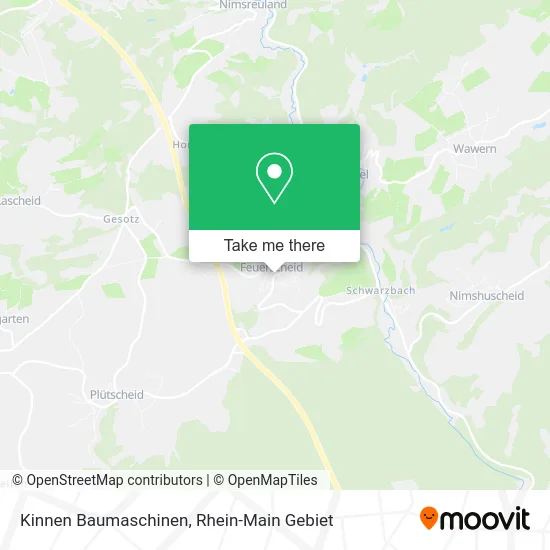 Карта Kinnen Baumaschinen