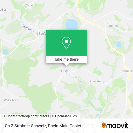 Карта Gh Z.Strohner Schweiz