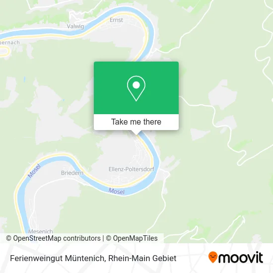 Карта Ferienweingut Müntenich