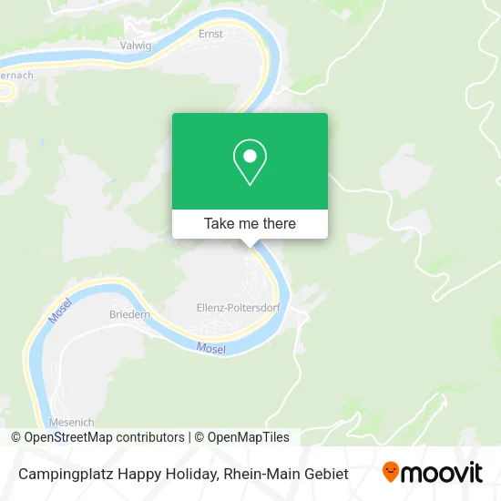 Карта Campingplatz Happy Holiday