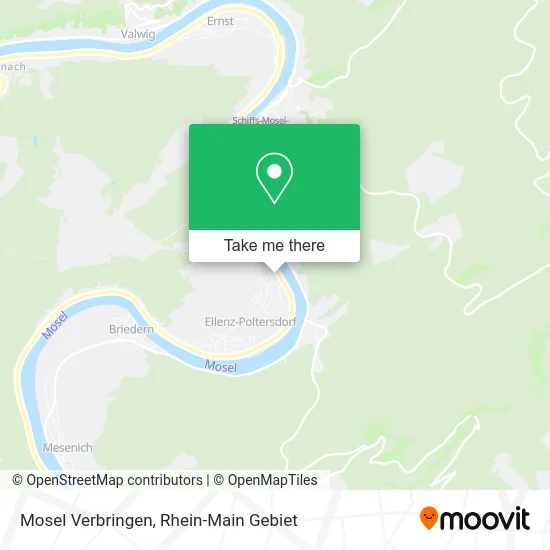 Карта Mosel Verbringen