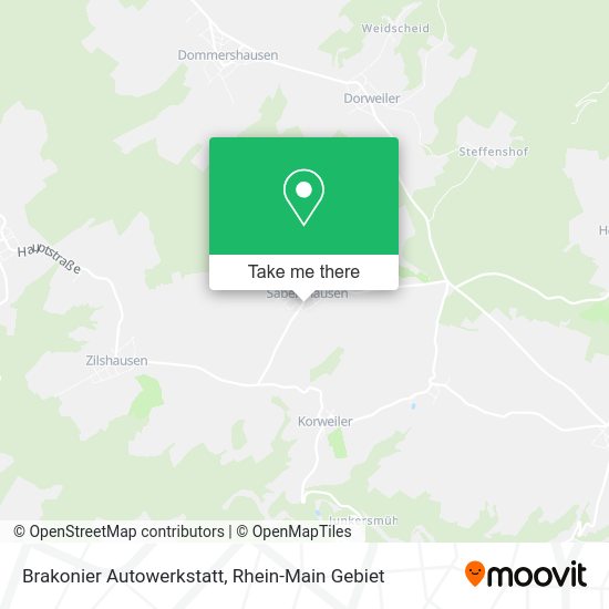 Карта Brakonier Autowerkstatt