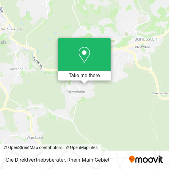 Карта Die Direktvertriebsberater
