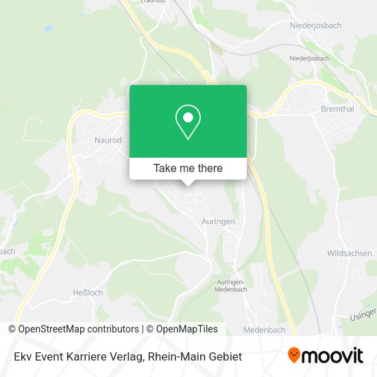 Карта Ekv Event Karriere Verlag