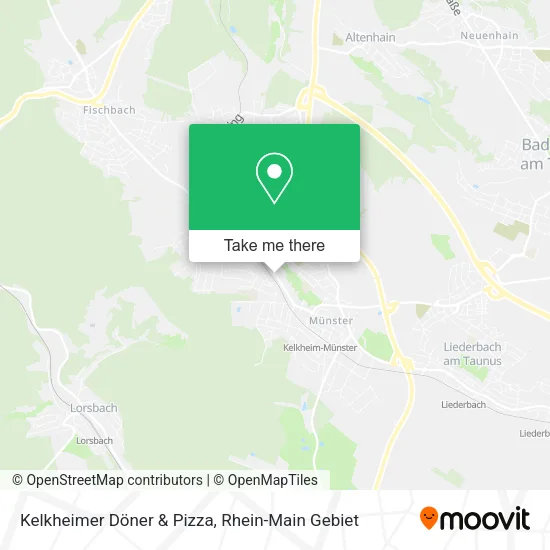 Карта Kelkheimer Döner & Pizza