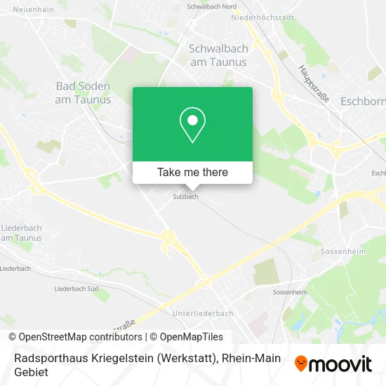 Карта Radsporthaus Kriegelstein (Werkstatt)