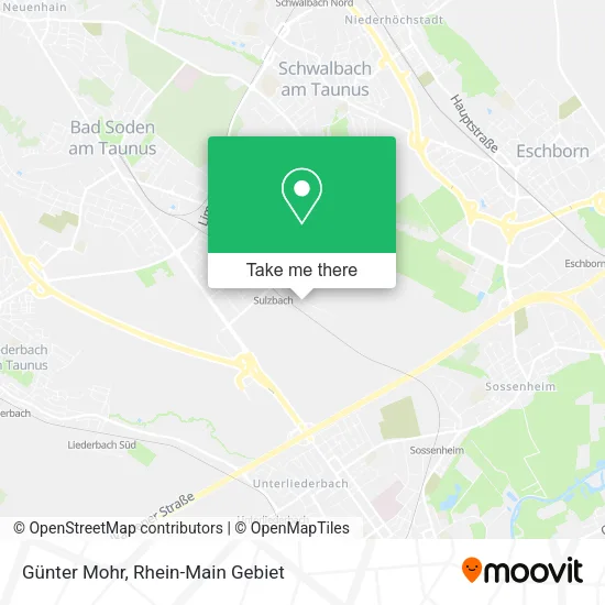 Карта Günter Mohr