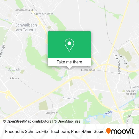 Карта Friedrichs Schnitzel-Bar Eschborn