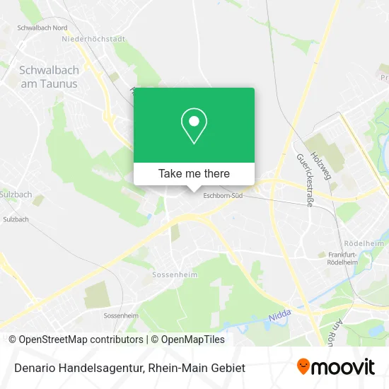 Карта Denario Handelsagentur