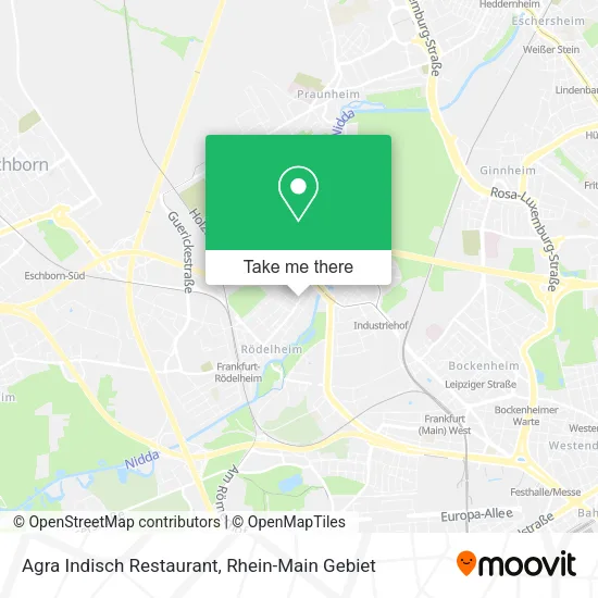 Карта Agra Indisch Restaurant