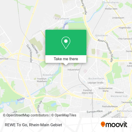 Карта REWE To Go